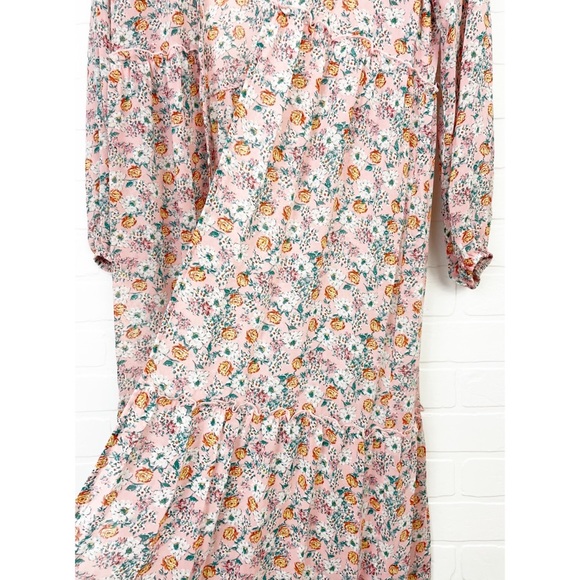 NWT Wild Fable Floral Long Kimono Duster Top - Picture 4 of 7